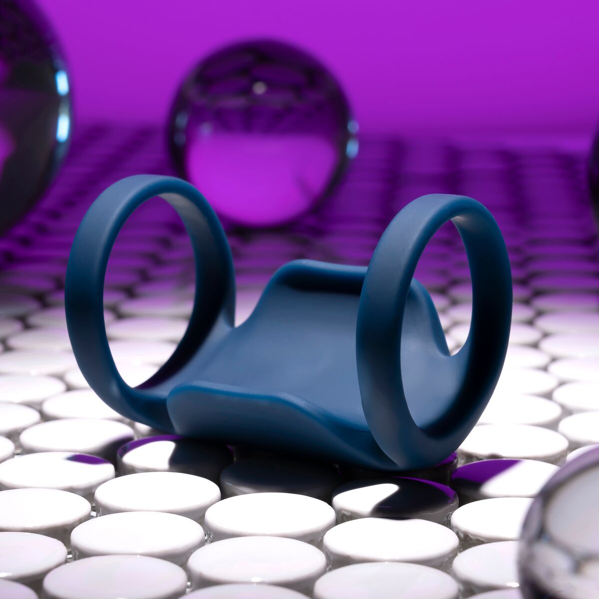 Vibrating Ring Evolved Playboy Blue